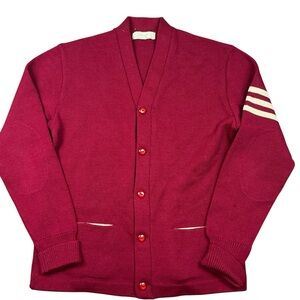 Vintage 1930/40s Sportscaster wool varsity Letterman’s cardigan sweater
